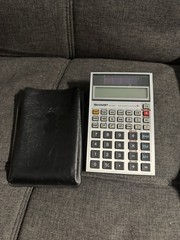 Vintage Sharp EL-525 Solar Cell Scientific Calculator – Working