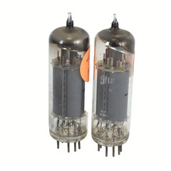 Pair Vintage Brimar England 7189 Vacuum Tubes TV-7 Tested As-Is 46 & 36