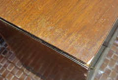 Orig 1941 PHILCO Model 41-240T WOOD CABINET wOrig GRILL CLOTH & Internal ANTENNA