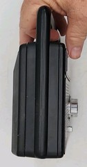 Portable Radio AM FM General Electric Solid State Two-Way Power 7-2825A Tested