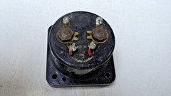 1958 DeJur MOD 112 DC Milliammeter 2mA 20MV Vintage Analog Panel Meter Gauge USA