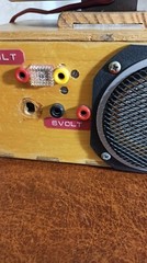 Vintage homemade audio player. Works perfect. from the Czech Republic