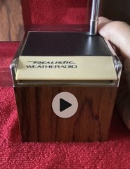 RADIO SHACK WEATHER CUBE AND CUBE AM TRANSISTORS RADIOS/1971/WORKING/EUC/LOT 3