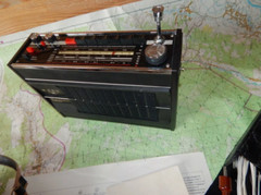 USSR Soviet Russian VINTAGE Military Transistor Radio Receiver Mayak-2 FULL KIT