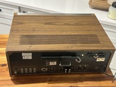 Akai AA-910 Receiver Fully Serviced Excellent Condition Wood Grain Cabinet Japan
