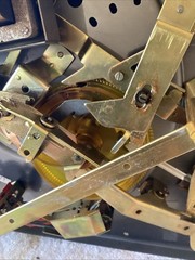 Vintage DUAL 1216 Germany Made Turntable. Clean But Gummed Up. For Parts.