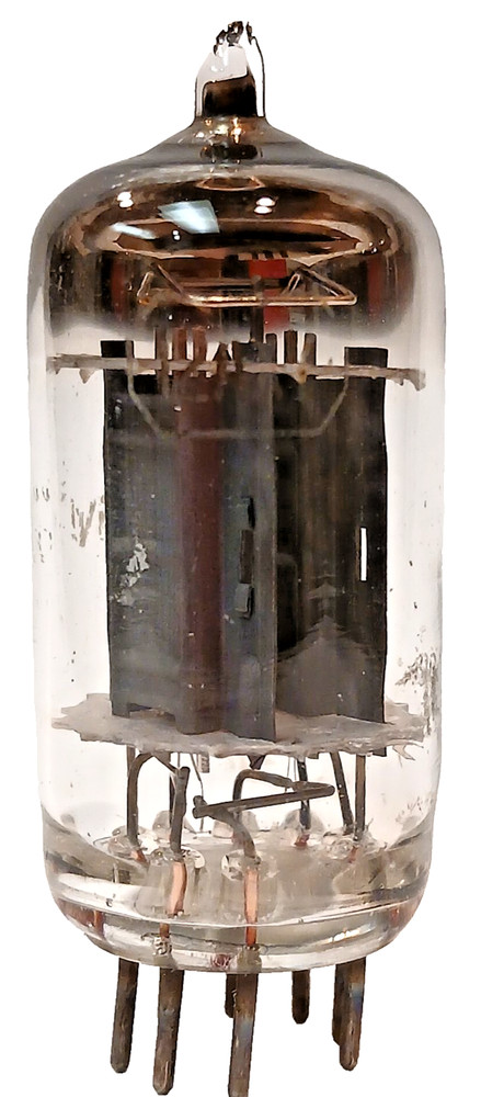HIGH BALANCED GAIN (96.8, 96.5) TUNG-SOL USA 12AX7 TUBE SHORT GREY PLATE SQUARE