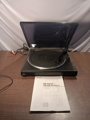 Vintage Optimus LAB-1000 Belt Drive Automatic Turntable Radio Shack Parts/Repair