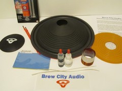 10″ Recone Kit ribbed cone for Cerwin Vega AT10 At-10 ATW10 woofer