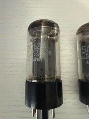 GZ34 tube 5AR4 Matsushita Matched Pair