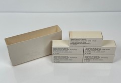 5 NOS Philips ECG JAN 6922 Vacuum Tubes / 8739 AFH — KT
