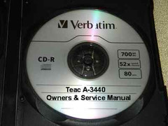 TEAC A-3440 REEL TO REEL OWNERS & SERVICE MANUAL ON A CD FREE SAME DAY SHIPPING