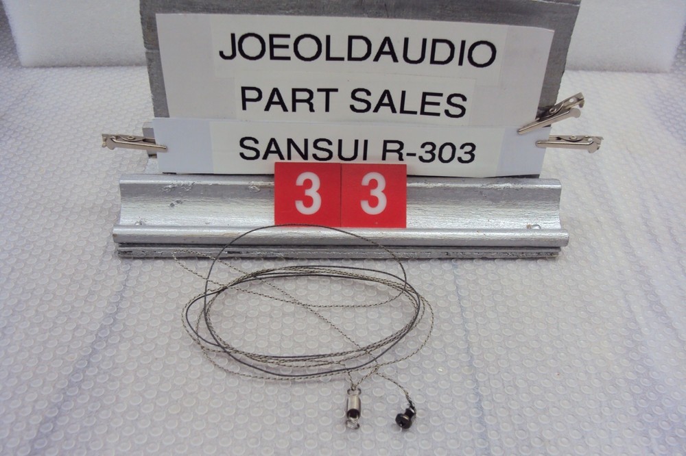 Sansui Receiver R-303 AM/FM Dial String. Tested. Parting Out Entire R-303