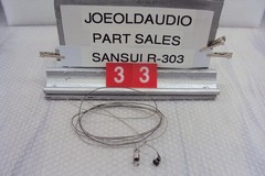 Sansui Receiver R-303 AM/FM Dial String. Tested. Parting Out Entire R-303