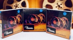 3 Nassau Magnetic Recording Tape 1200 Ft. Reel-To-Reel Tape 1.5 7″~Sealed New