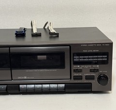 Sony TC-W421 Stereo Cassette Deck Very Good Used, Clean Vintage Unit, Untested