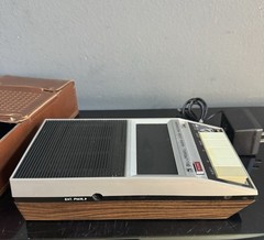 VTG Bell & Howell Audio Cube Cassette Recorder 450A + Case & Pwr Cord – Works