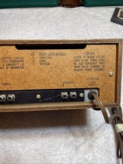 Audiovox C-882 AM/FM/8Track stereo. Tested and working.