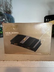 Hi-Comp HCB-8250 Auto Stereo 250 Watt Amplifier Amp Audiovox NOS