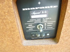 Vintage Classic 1970’s Marantz Imperial 6-G Large Floor Stereo Speakers USA
