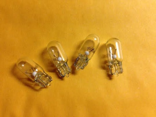 (4)WEDGE 8V LAMP-TX9500, 6800,TX-7500,TX8500,TX9800 Pioneer TX6500II Tuner TX608