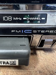 Audiovox Vintage 8Track Player C-980 w/ Box. Radio Works, 8 Track Doesn’t. READ