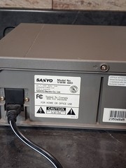 SANYO VWM-680 4-Head Hi-Fi VHS Video Cassette Recorder VCR Plus+ Remote