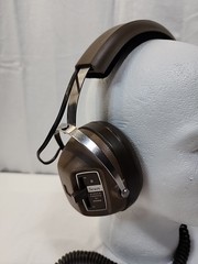 Vintage Sears 2 Channel Stereo Headphones & 1 Extra Adapter Tested