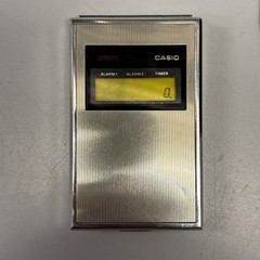 Vintage 1977 Casio Calculator/Alarm MQ-5 Made In Japan Tested And Working ￼