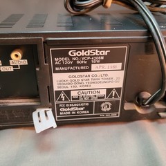 Goldstar VHS Video Cassette Player VCP 4206M**TESTED **WORKING**