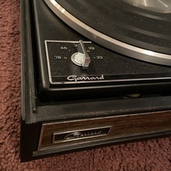 Vintage Garrard Synchro-Lab 95B Record Player Turntable England Works! Read!