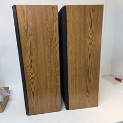 Vintage Altec Lansing AL 1000 Series Studio Monitor Floor Speakers SEE VIDEO