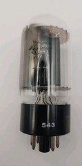 RCA 6L6GC Miniwatt 6L6GC Black Plate Side Getter Bottle USA Valve Vacuum Tube