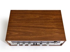 SANSUI 210 WORKS! 1970’s AM/FM Receiver SILVER FACE Japan Excellent Condition