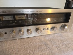 Vintage Kenwood KR-4070 AM/FM Stereo Receiver Perfect Working Condition 80 Watts