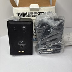 KLH 3 Way Surround Sound Indoor/Outdoor Speakers 403A NEW Open Box NOS