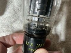 Sylvania JAN 307A VT-225 Vacuum Tube NOS Mil Spec Power Pentode TV-7 Tested 111%