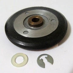 AKAI ® 1710W Open Reel Tape Deck PART – OEM – Idler Wheel – Rubber Assembly