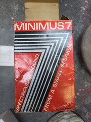 2 New In Box Realistic Minimus-7 40-2030c White 40W Bookshelf Speakers.
