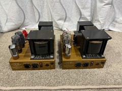 Leak TL12.1 Valve Amplifier Pair — RESTORED + SPEAKER CONNECTORS!