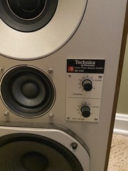 Technics SB-X30 Linear Phase Speakers Vintage Stereo Pair Japan Audio Floor