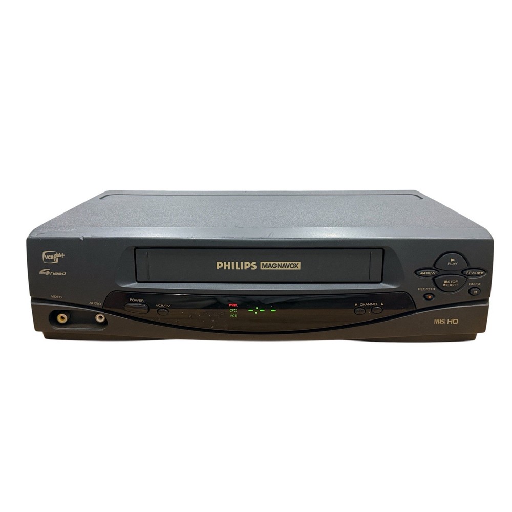 Philips Magnavox VRZ242AT22 4 Head VHS VCR VCR Plus+ VHS HQ Tested Working