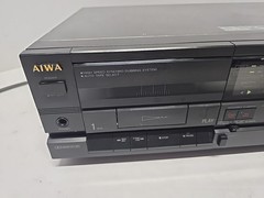 Aiwa AD-WX707U Dual Cassette Deck Parts Repair Powers On Motors Run No Playback