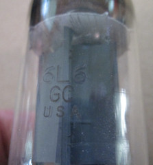 NEW SYLVANIA 6L6GC HiFi Ham Radio Amp Vacuum Tube IOB