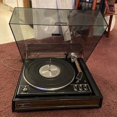 Vintage Garrard Synchro-Lab 95B Record Player Turntable England Works! Read!