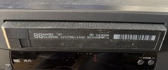 Mitsubishi HS-U446 Hi-Fi VHS VCR Player Recorder Tested And Working No Remote
