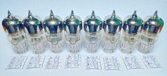 8 pcs NEW 6N3P-DR/ 6CC42/ ECC42 Reflector tubes Same Date 08.1977
