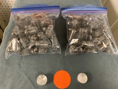 GE / RCA / Beckman 6U8 Vacuum Tubes Untested – (85-95) Tubes In All