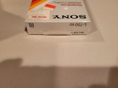 Sony New Sealed L-750 Dynamicron 10x Lot Cassette Beta Tape In Opened Scotch Box