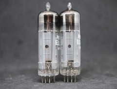 Mullard / Philips EL84 / 6BQ5 – matched pair NOS
